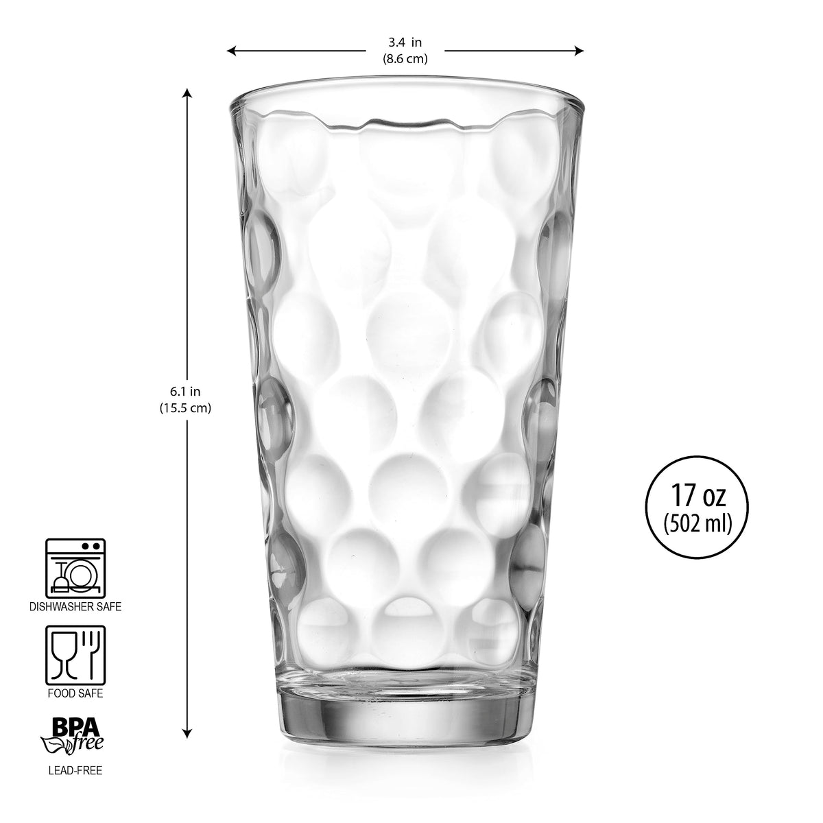 Home Essentials & Beyond versatile use for water juice iced tea and more.