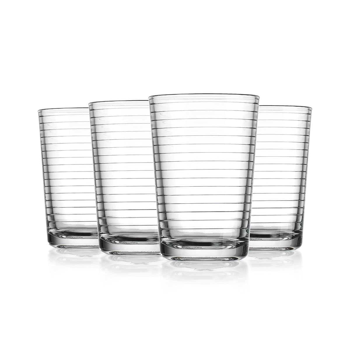 Home Essentials & Beyond juice glasses 7oz easy-grip for comfortable one-handed use