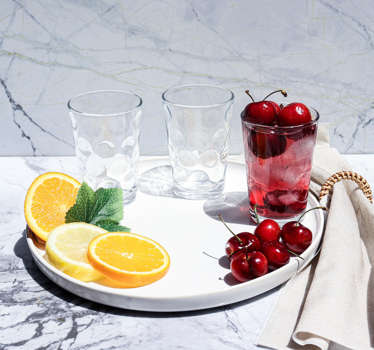 Home Essentials Modern Eclipse 7oz in-hand, comfortable grip for everyday drinks.