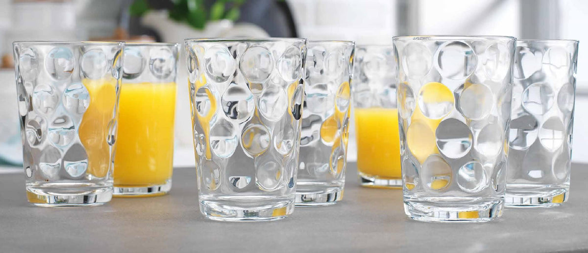 Home Essentials Modern Eclipse 7oz table scene, perfect for family meals and entertaining.