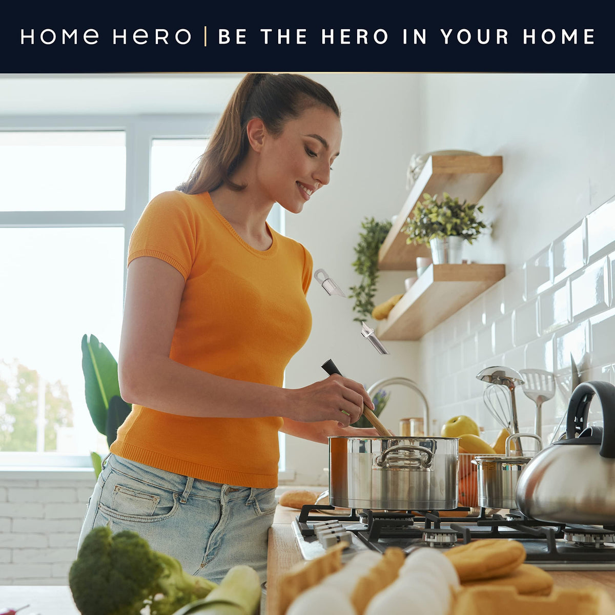 Home Hero 32-piece set is a stylish holiday kitchen gift-ready option.