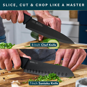 Home Hero paring knife perfect for trimming fruits and vegetables.