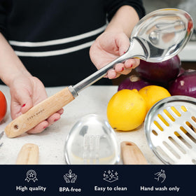 Home Hero rust-resistant stainless steel maintains a polished look over time