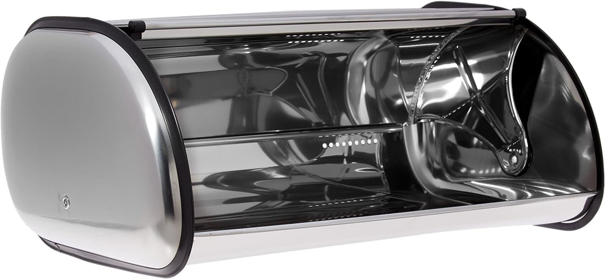 HOME IT bread box cool dark interior preserves texture and freshness of baked goods