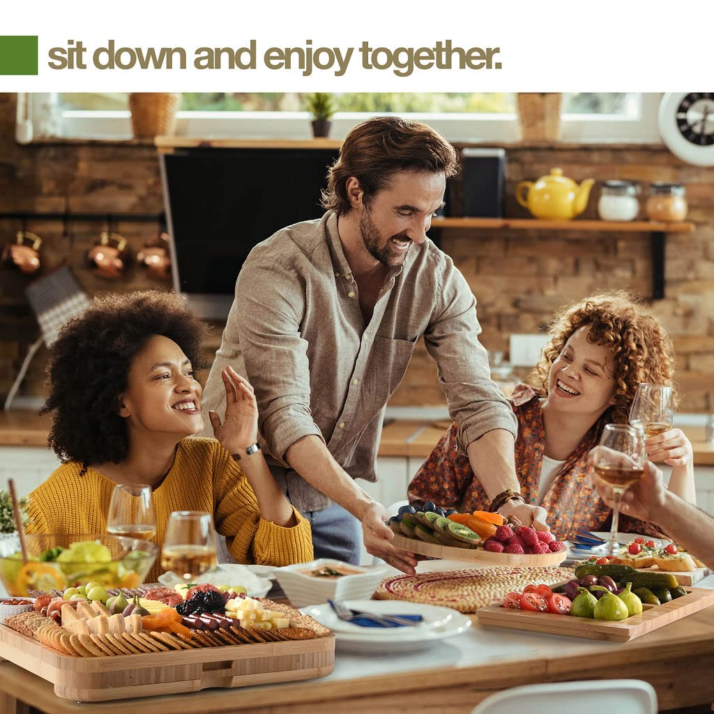 HOME IT forks and utensils, complete serving tools for cheese boards.