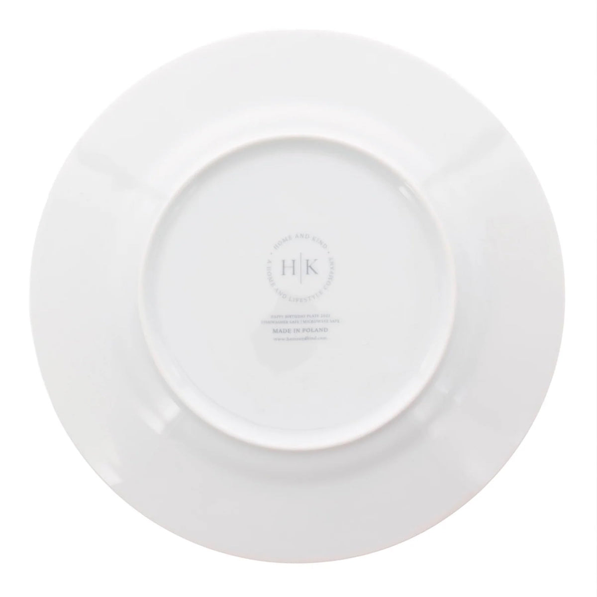 Home & Kind Birthday Celebration Plate packaged as a thoughtful gift idea.