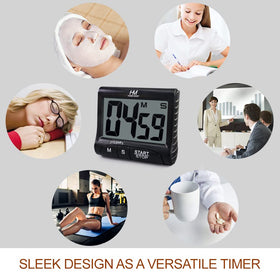 HOME MOST timer emits a loud alarm ideal for busy kitchens.