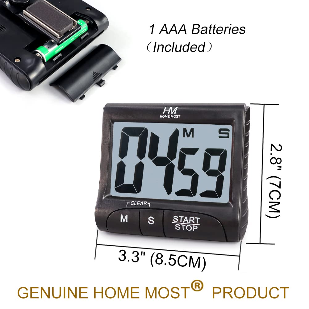 HOME MOST timer offers one-thumb operation for fast setup.