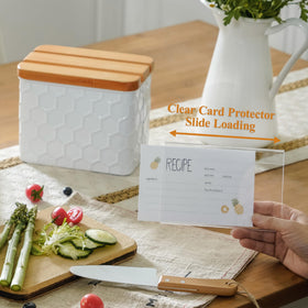 HOME PALETTE dividers help locate favorites quickly while cooking