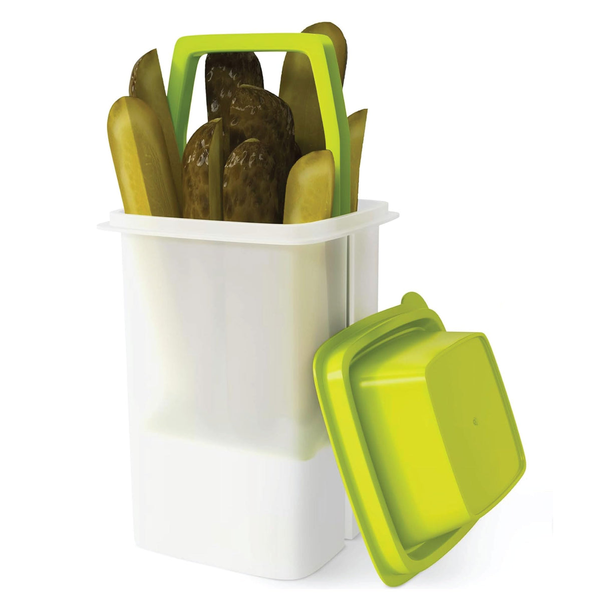 Home-X BPA-free pickle keeper, dishwasher-safe, preserves freshness