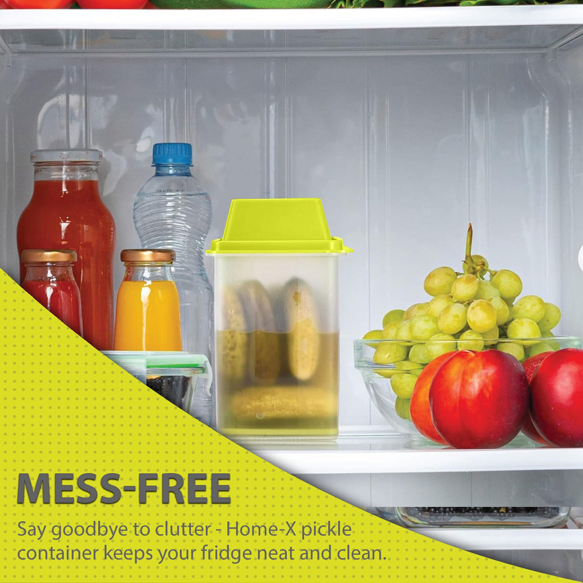 Home-X lift-up strainer for mess-free drainage and easy access