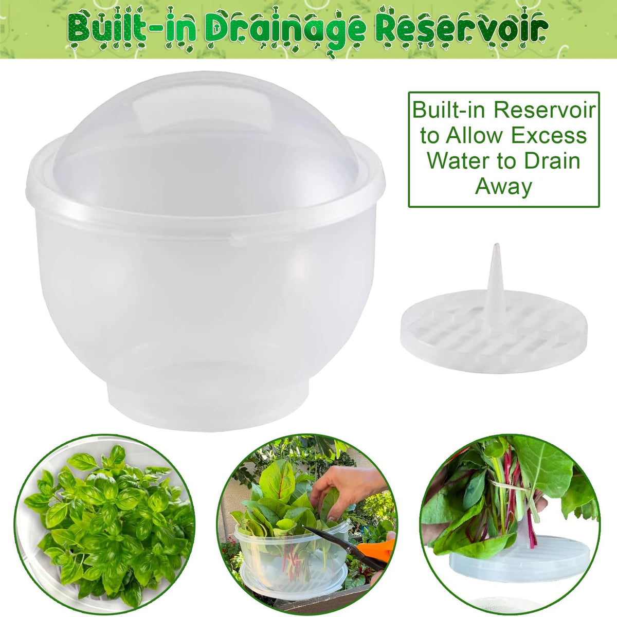 Home-X see-through fridge container for easy freshness monitoring