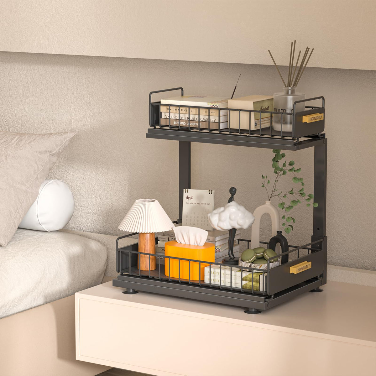 Homebosily three installation methods for versatile mounting options.