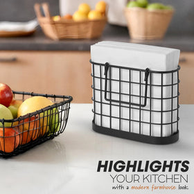 HOMECLASS6 thick-wire frame adds rustic style and durability