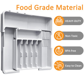 Homecor easy-clean surface simplifies maintenance after busy weeknights.