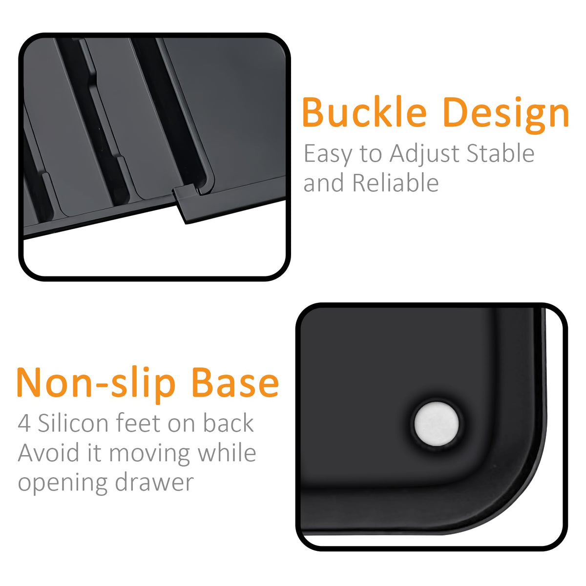 Homecor drawer clearance helps you maximize space in compact kitchens.