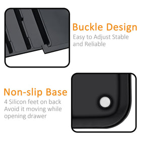 Homecor drawer clearance helps you maximize space in compact kitchens.