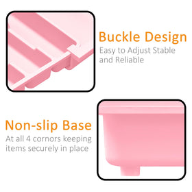 Homecor wide adjustable drawer fits many kitchen layouts