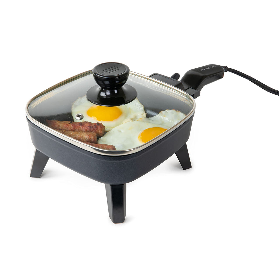 HomeCraft 7-Inch skillet with non-stick surface for easy cleanup