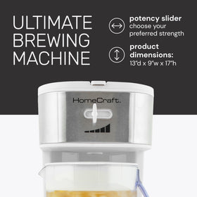 HomeCraft large pitcher ready to serve, ideal for gatherings and family drinks.