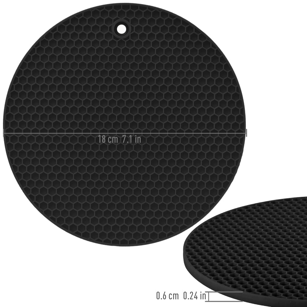 HomEdge honeycomb surface trivet offers secure grip on hot cookware