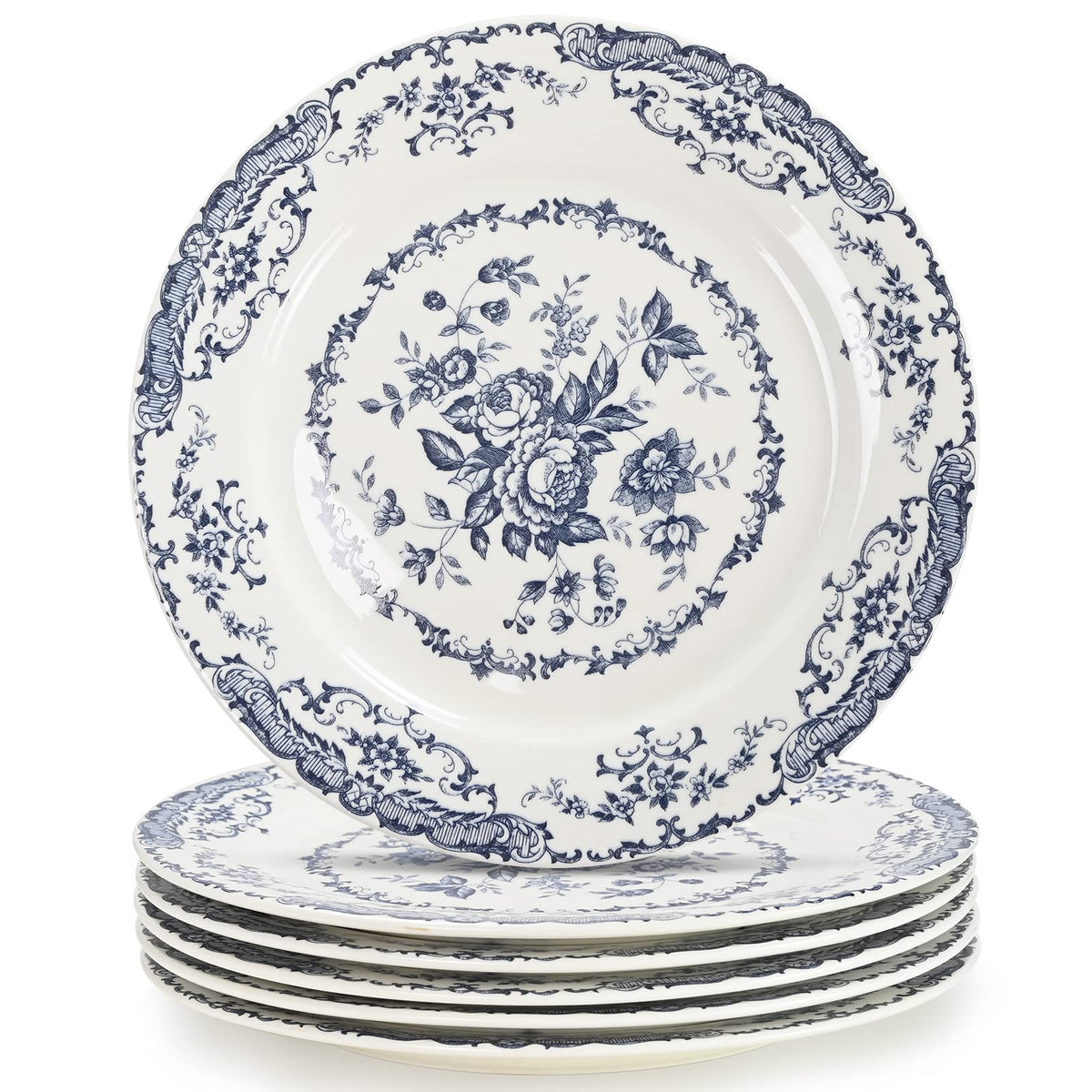 HomeElves six-piece plate set ideal for gift or home use