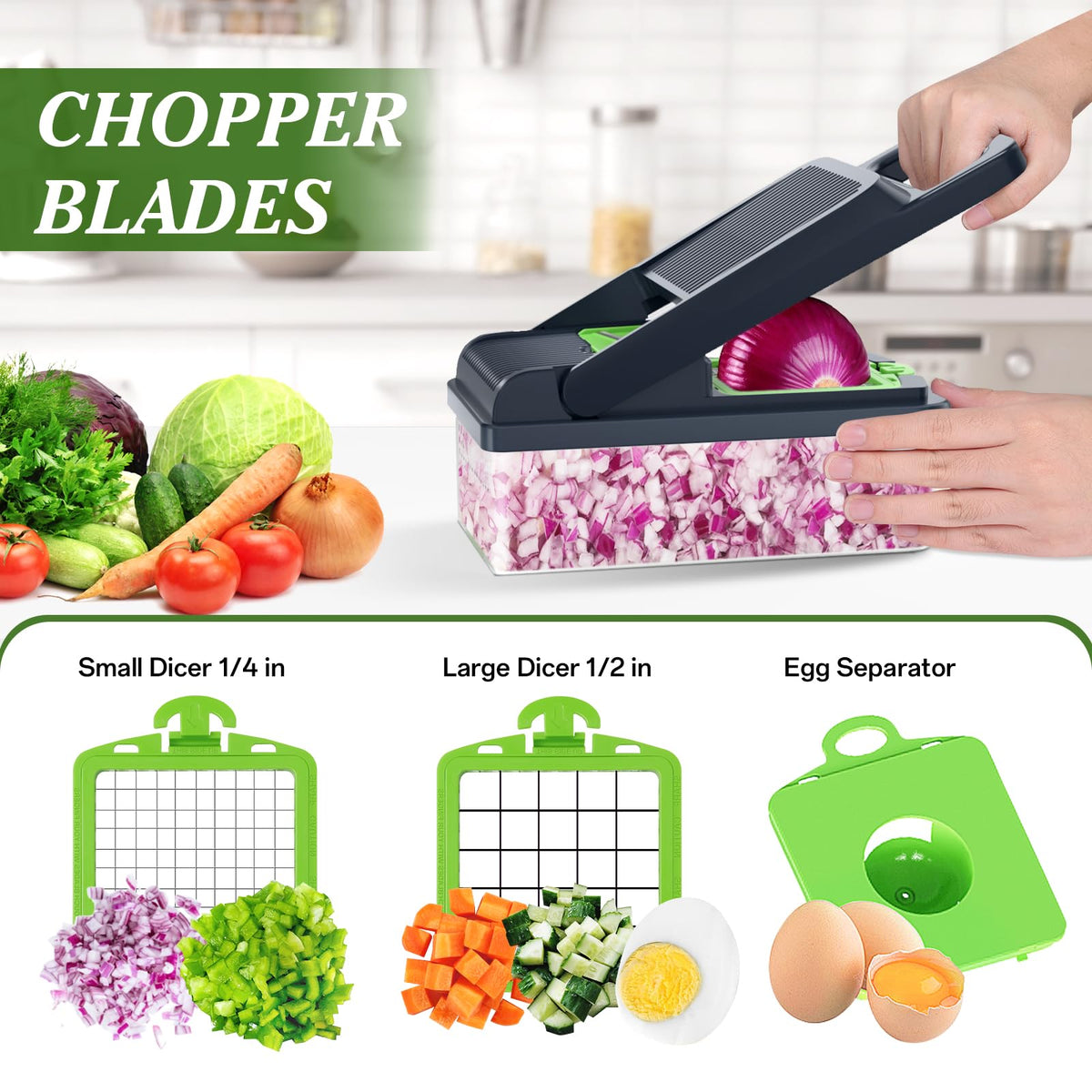 HomeHacks lid with handle helps you press and crush vegetables easily.