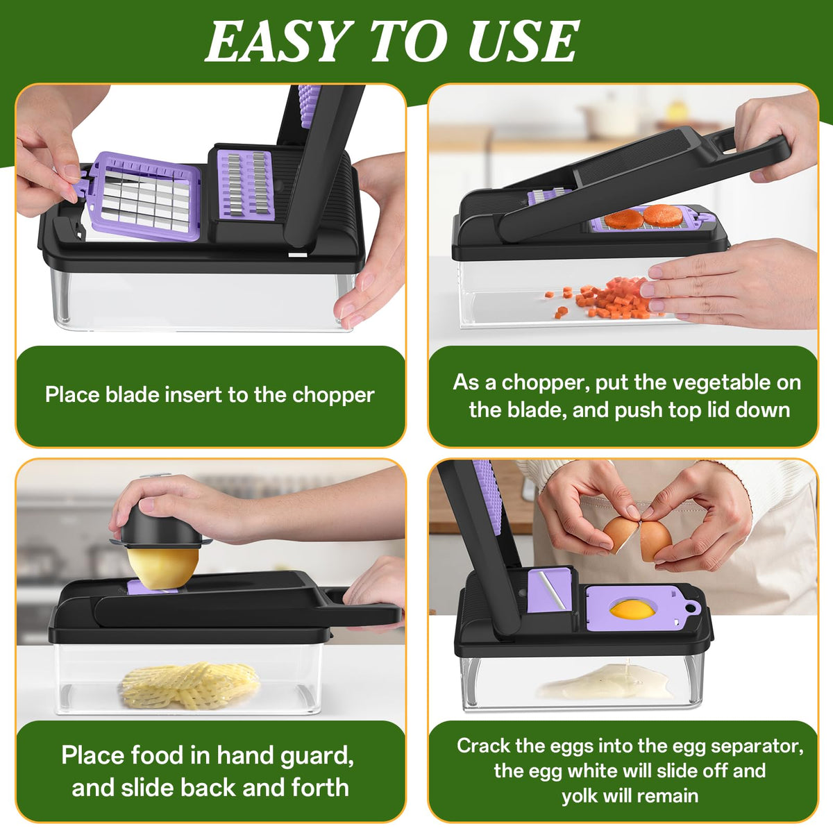 HomeHacks safe materials use food-grade plastic and stainless steel.