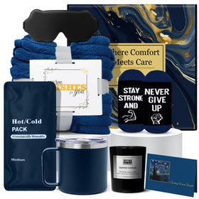 HomeHarborCollections men care package with warm blanket for comfort