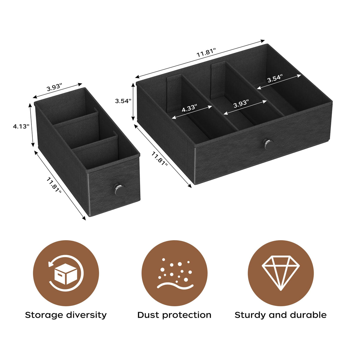 Homeiju K-Cup drawer dividers keep flavors organized for easy retrieval