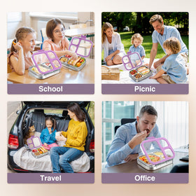 HOMEKOL compact design fits most bags, ideal for school, work, and travel