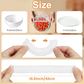 Homelove versatile kitchen covers protect bowls, plates, and containers.