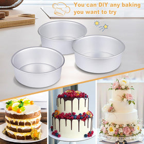 HomeMall non-stick aluminum surface, for easy release and quick cleanup during baking.