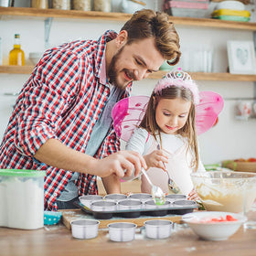HomeMall versatile pans suitable for mini cakes, brownies, and more.