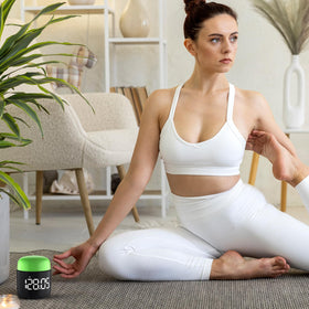 Homemelinda Table Twist Timer ideal for kitchen, meetings, classroom, and workouts.
