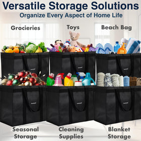 Homemell H6 snap base keeps bags flat and organized