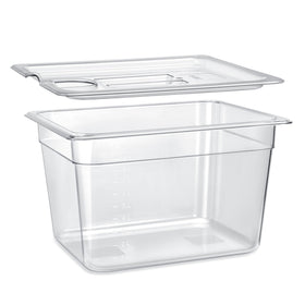 HOMENOTE 12-quart sous vide container with lid for stable water temperature