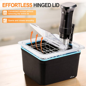 HOMENOTE stainless steel rack prevents bags from floating and enhances heat circulation