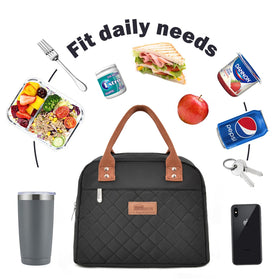 HOMESPON reinforced bottom supports heavier items for daily use.