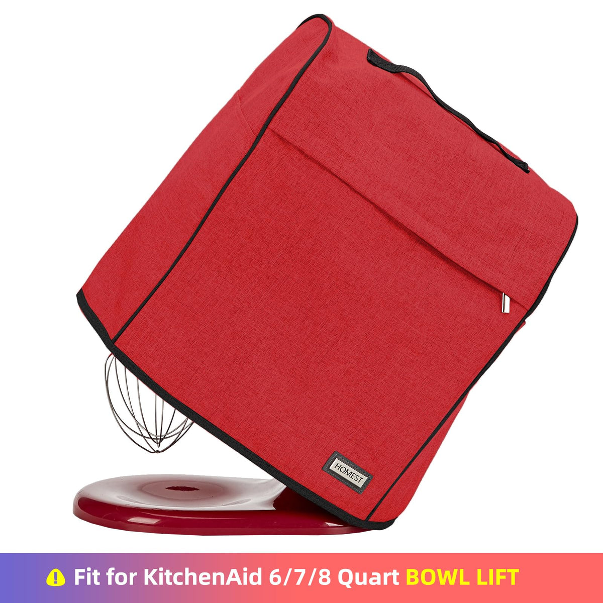 HOMEST compatible with KitchenAid bowl-lift models for full coverage