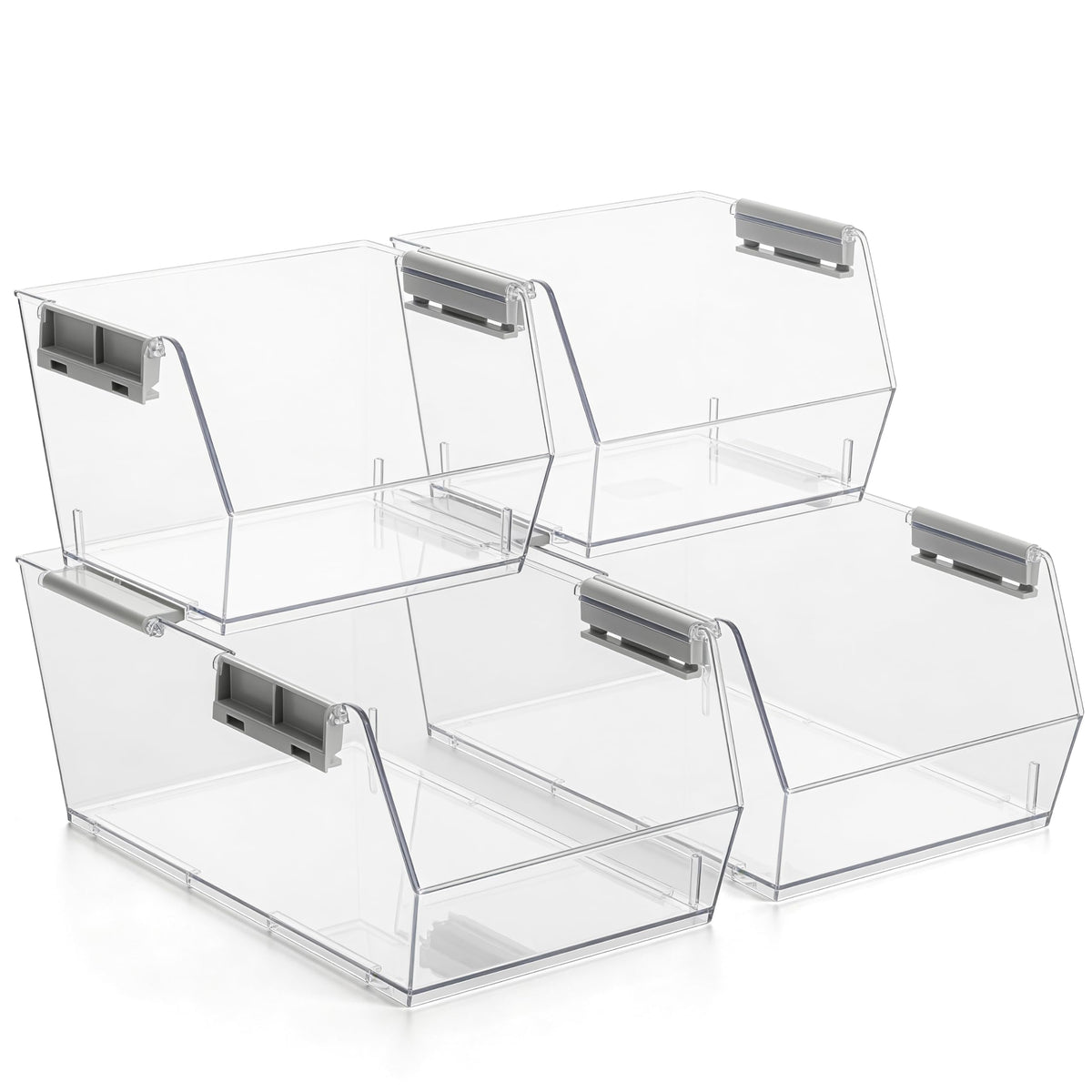 HOMESTEAD large front-view storage bin for easy pantry access.