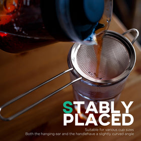 Homestia rust-resistant 304 stainless steel ensures long-lasting kitchen tool.