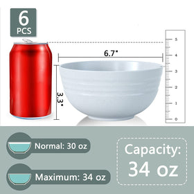 Homestockplus dishwasher-safe bowl for quick cleanup after meals.