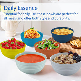 Homestockplus BPA-free, odorless bowls for safe home dining