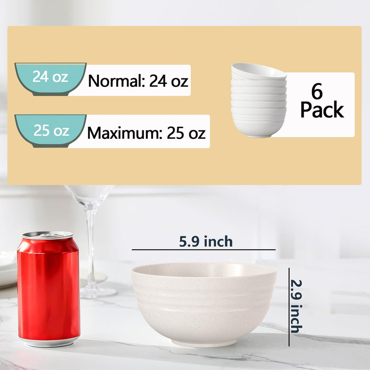 Homestockplus lightweight bowls ideal for kids and seniors
