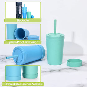 Multipurpose use: water, milk, juice in a stackable Homestockplus cup
