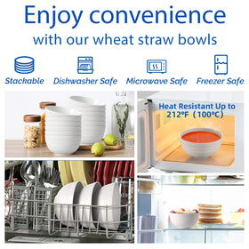 Homestockplus serving bowls for cereal, oatmeal, salads and more