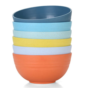 Homestockplus unbreakable cereal bowls 25oz for safe, everyday serving