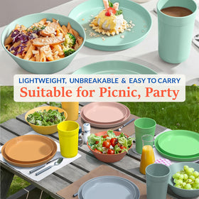 Homestockplus unbreakable kitchen bowls are ideal for kids and outdoor use.