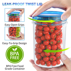 HOMETALL leakproof threaded lid closeup highlights spill protection.